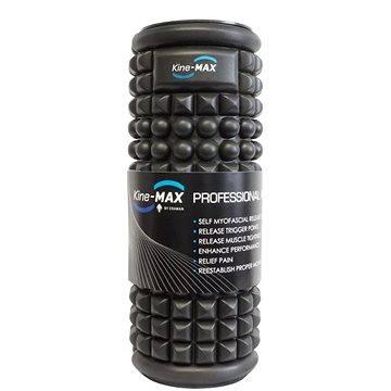 Kine-Max Professional Massage Foam Roller - Fekete Masszázshenger