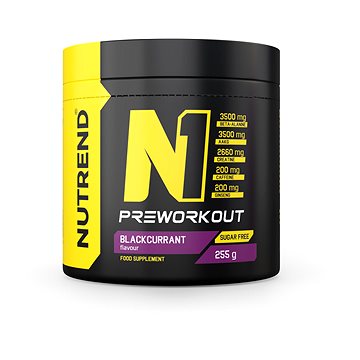 Nutrend N1 255 g, fekete ribizli