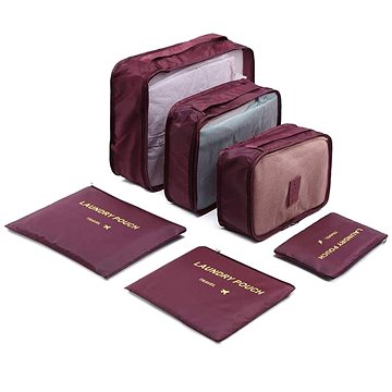 Kufryplus utazó szett LP13755, bordó