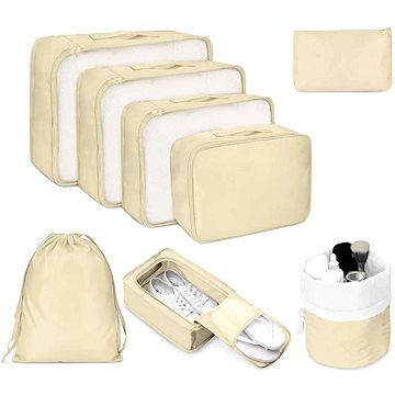 Kufryplus SN875 Utazótáska rendező, bézs
