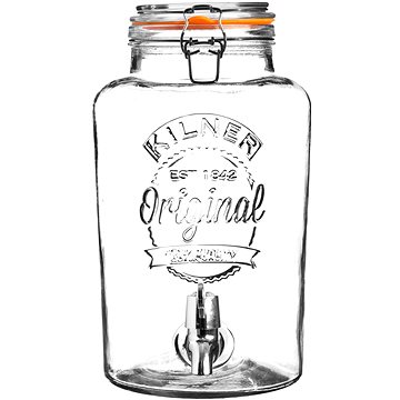 KILNER Üveg italadagoló csappal 5 l