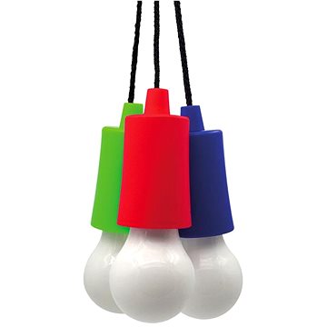 Solight LED lámpa - izzó, 1W, 50lm, 3 x AAA