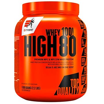 Extrifit High Whey 80, 1000 g, hazelnut