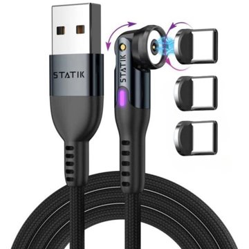 Statik 360 2.0 USB tápkábel (1 m), USB-C