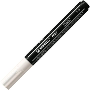 STABILO FREE Acrylic T300 2 - 3 mm, fehér