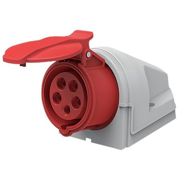 Solight Fali aljzat, 5 pólusú, 400 V/16 A, IP44