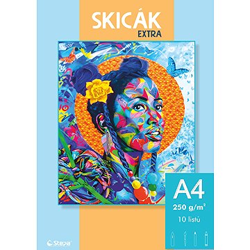 STEPA A4 10 listů extra gramáž 250g/m2