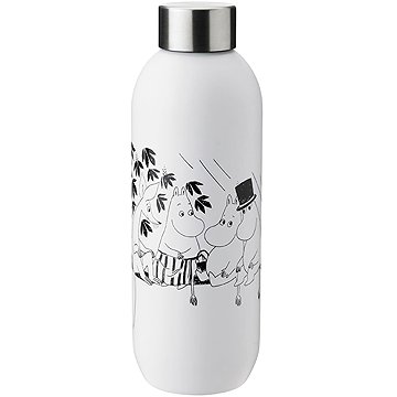 Stelton TO GO CLICK MOOMIN utazáshoz, 0,75 l, matt fehér