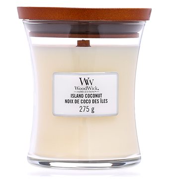 WOODWICK Island Coconut Medium Candle 275 gramm