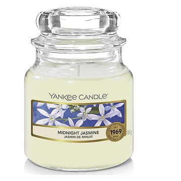 YANKEE CANDLE Classic Midnight Jasmine, kisméretű, 104 gramm