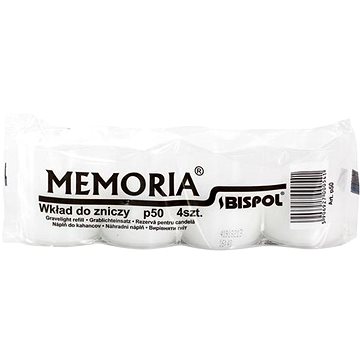 BISPOL Memoria fehér 4× 50 g