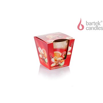 BARTEK CANDLES Cinnamon Apple/Orange (motívumkeverék) 115 g