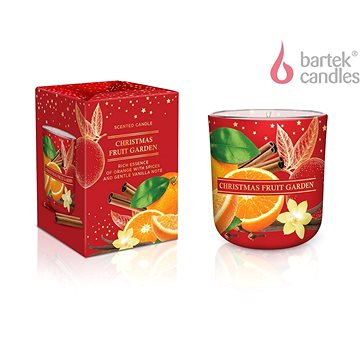 BARTEK CANDLES Orange With Spices/Apple With Cinnamon (motívumkeverék) 150 g