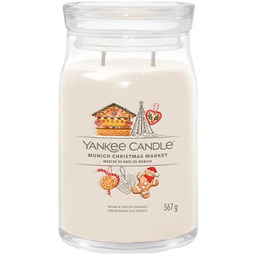 YANKEE CANDLE Signature Munich Christmas Market 567 g, 2 kanóc