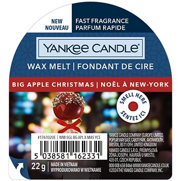 YANKEE CANDLE Big Apple Christmas, 22g