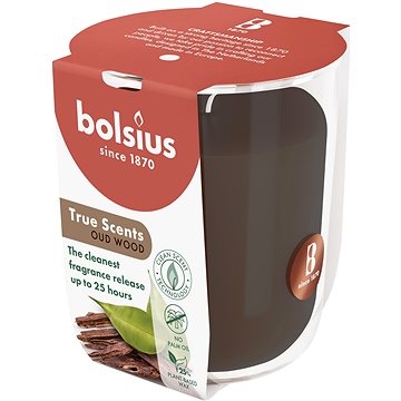 BOLSIUS Oud Wood 25 óra
