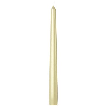 Bolsius Pillar Metallic White Silver 4 db, 309 g