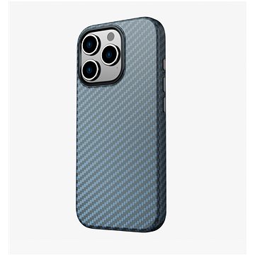 Swissten MagStick Shell iPhone 13 Pro Max kék tok