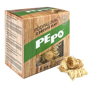PE-PO Faforgács alágyújtós, PEFC, 32 db