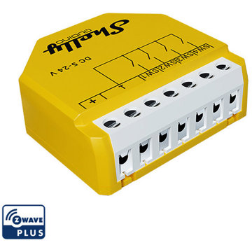 Shelly Wave i4 DC modul, 4 bemenet, Z-Wave