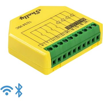 Shelly Plus RGBW, dimmer LED szalagokhoz, WiFi