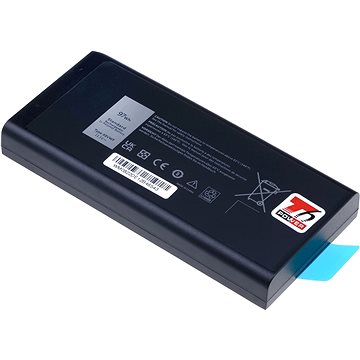 T6 Power Dell Latitude 14 7414 Rugged kompatibilis, Li-Ion, 11,1 V, 8700 mAh (97 Wh), fekete