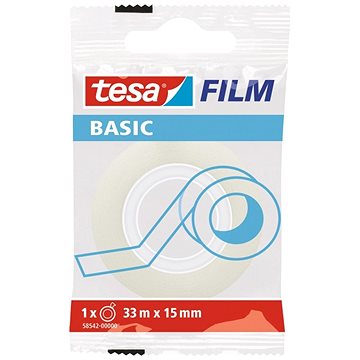 Tesa BASIC 15 mm x 33 m, átlátszó