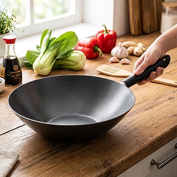 TESCOMA Wok CANTON 30cm átmérőjű