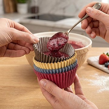 TESCOMA ELÍCIA Muffinpapír 6.0 cm, 100 db, színes
