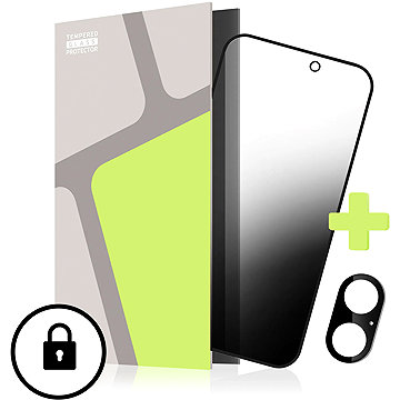 Tempered Glass Protector iPhone 17 üvegfólia + kamera védő fólia - PRIVACY GLASS, Case Friendly