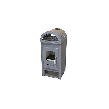 BELLA THALIA NERA PLUS ECO 5,4 kW, antracit, füstcső 120 mm