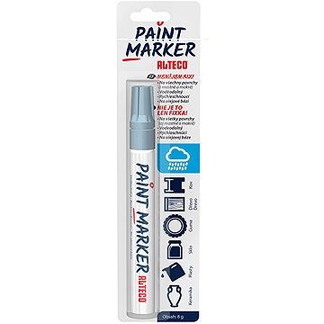 ALTECO Paint Marker ezüst marker