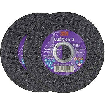 3M Cubitron 3 vágókorong, méret 125×1,3 mm, 2 db, 86457