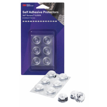 3M Bumpon Ütközőpárna szett, 22,3×10,1 mm, 6 db
