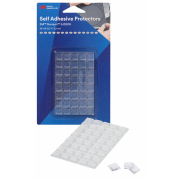 3M Bumpon Ütközőpárna szett, 12,7×3,1 mm, 40 db