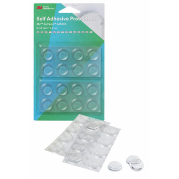 3M Bumpon Ütközőpárna szett, 19,1×4,1 mm, 16 db