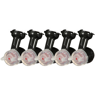 3M Performance Gravity HVLP Pótfúvóka szett, piros, 2 mm, 5 db