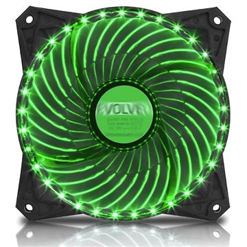 EVOLVEO 12L2GR LED 120mm zöld