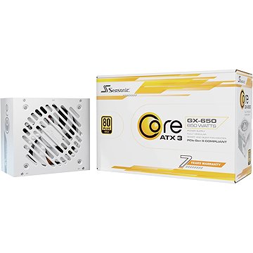 Seasonic Core GX-650 ATX 3.1 White