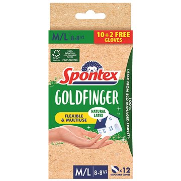 SPONTEX Godfinger M/L, 12 db