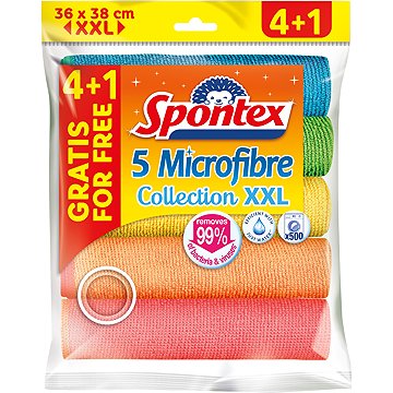 SPONTEX Microfibre Economic XXL 38 × 40cm - 5db