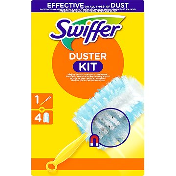 Swiffer Duster Portörlő készlet, 1 nyél + 4 utántöltő
