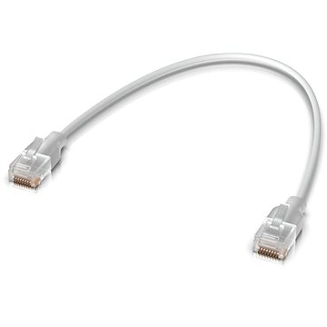 Ubiquiti Etherlighting Patch Cable Cat.6, 0,3 m, fehér