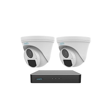 Uniarch by Uniview NVR-108E2-P8 + 2x IPC-T122-APF28K