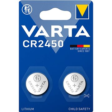 VARTA Speciális lítium elem CR 2450 - 2 db