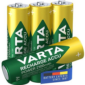 VARTA Recharge Accu Power Tölthető elem AA 2100 mAh R2U 3+1 db
