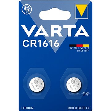 VARTA Speciális lítium elem CR 1616 - 2 db
