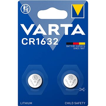 VARTA Speciális lítium elem CR 1632 - 2 db