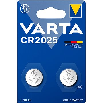 VARTA Speciális lítium elem CR 2025 - 2 db