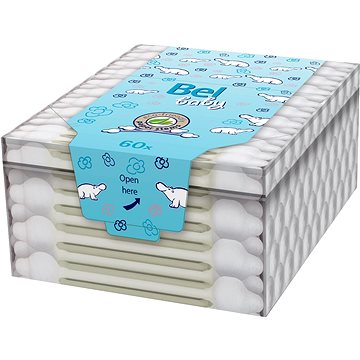 BEL Baby gyermek pamut törlőkendő 60 db